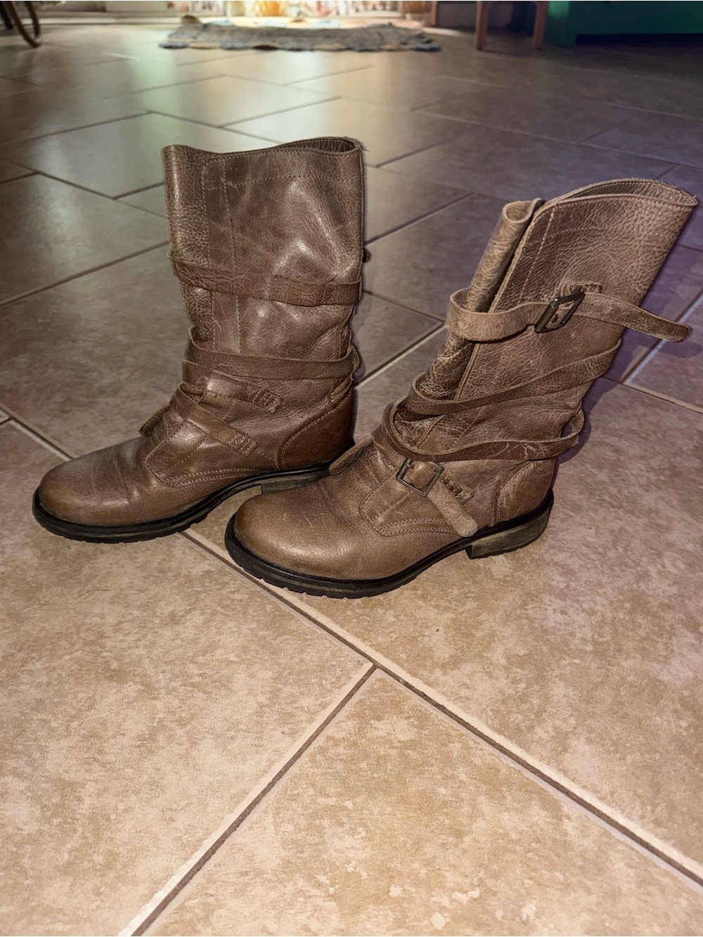 Steve Madden Bandit Buckle Boots
